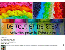 Tablet Screenshot of de-tout-et-de-rien-caroline.blogspot.com