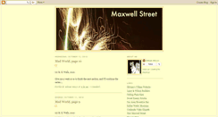 Desktop Screenshot of maxwellstreet.blogspot.com