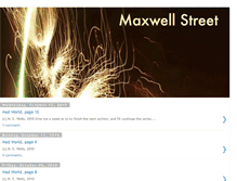 Tablet Screenshot of maxwellstreet.blogspot.com