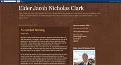 Desktop Screenshot of elderjacobclark.blogspot.com