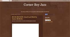Desktop Screenshot of cornerboyjazz.blogspot.com