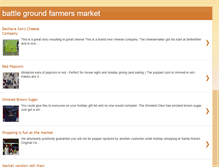 Tablet Screenshot of battlegroundfarmersmarket.blogspot.com