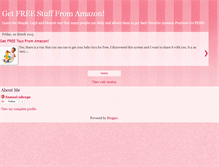 Tablet Screenshot of get-yourfree-stuff.blogspot.com