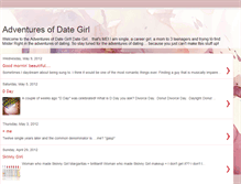 Tablet Screenshot of dategirladventures.blogspot.com