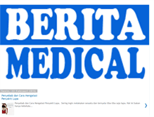 Tablet Screenshot of beritamedical.blogspot.com