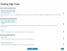 Tablet Screenshot of folding-high-chair52273.blogspot.com