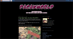 Desktop Screenshot of dacakworld.blogspot.com