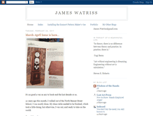 Tablet Screenshot of jameswatriss.blogspot.com