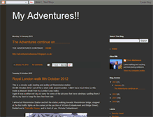 Tablet Screenshot of adventuresivebeenon.blogspot.com