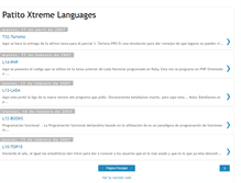 Tablet Screenshot of patitoxtreme.blogspot.com