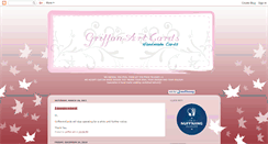 Desktop Screenshot of griffonartcards.blogspot.com
