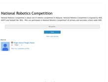 Tablet Screenshot of nationalroboticscompetition.blogspot.com