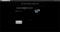 Desktop Screenshot of peterdean.blogspot.com