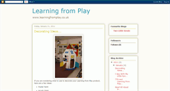 Desktop Screenshot of learningfromplay.blogspot.com