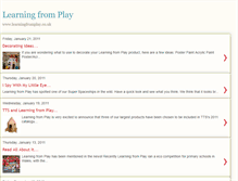 Tablet Screenshot of learningfromplay.blogspot.com