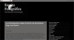 Desktop Screenshot of escritafotografica.blogspot.com