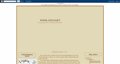 Desktop Screenshot of bjmawoodyfamily.blogspot.com