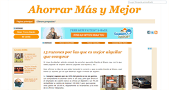 Desktop Screenshot of ahorrarmasymejor.blogspot.com