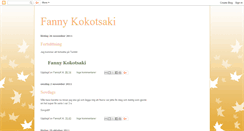 Desktop Screenshot of fannykokotsaki.blogspot.com