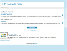 Tablet Screenshot of gotitadecielo.blogspot.com