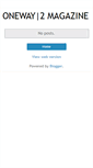 Mobile Screenshot of oneway2.blogspot.com