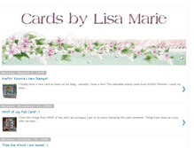 Tablet Screenshot of cardsbylisamarie.blogspot.com