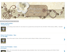 Tablet Screenshot of perfectionmadesimple.blogspot.com