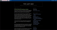 Desktop Screenshot of lastmansays.blogspot.com