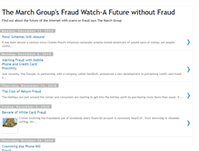 Tablet Screenshot of marchgroupfraud.blogspot.com