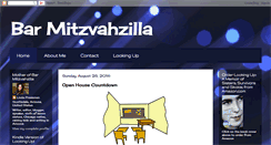 Desktop Screenshot of barmitzvahzilla.blogspot.com