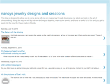 Tablet Screenshot of nancysjewelrydesigns.blogspot.com