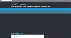 Desktop Screenshot of emraanhashmiblogs.blogspot.com