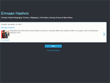 Tablet Screenshot of emraanhashmiblogs.blogspot.com