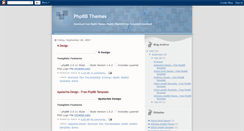 Desktop Screenshot of phpbbthemes.blogspot.com