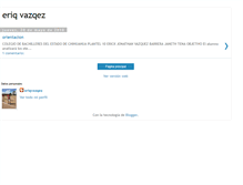 Tablet Screenshot of eriqvazqez.blogspot.com