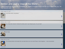 Tablet Screenshot of bentonandjack.blogspot.com