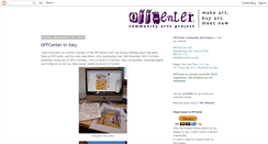 Desktop Screenshot of offcenterarts.blogspot.com