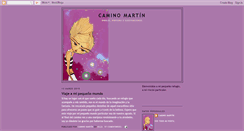 Desktop Screenshot of caminomartin.blogspot.com