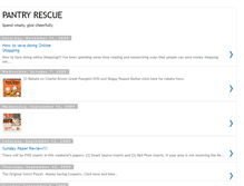 Tablet Screenshot of pantryrescue.blogspot.com