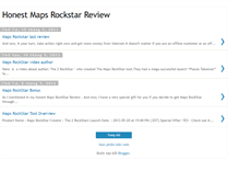 Tablet Screenshot of mapsrockstarreview-bonus.blogspot.com