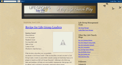 Desktop Screenshot of lifegroupsbaylife.blogspot.com