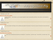 Tablet Screenshot of lifegroupsbaylife.blogspot.com