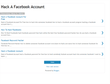 Tablet Screenshot of hack-a-facebook-account--free.blogspot.com