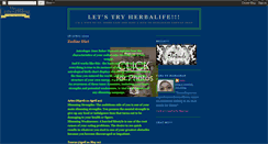 Desktop Screenshot of herbalife2me.blogspot.com