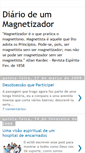 Mobile Screenshot of diariodomagnetizador.blogspot.com