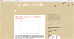 Desktop Screenshot of amigo-espirita.blogspot.com