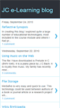 Mobile Screenshot of jccourseblog.blogspot.com