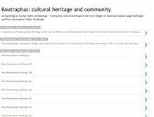 Tablet Screenshot of koutraphas-cultural-heritage.blogspot.com