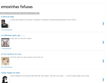 Tablet Screenshot of emoxinhasfofuxas.blogspot.com