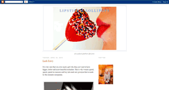 Desktop Screenshot of lipstickandlolipops.blogspot.com